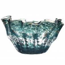 Highland Dunes Petersen Abstract Glass Decorative Bowl HLDS4172